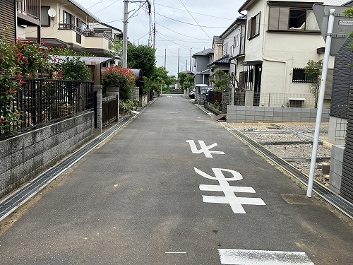接道並びに本物件