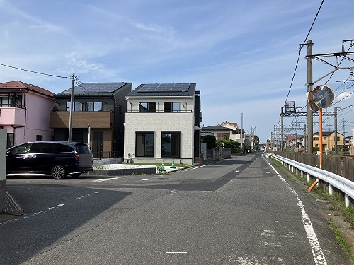 接道並びに本物件