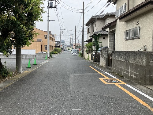 接道並びに本物件