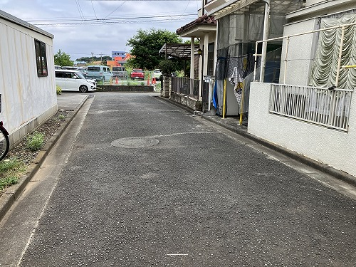 接道並びに本物件