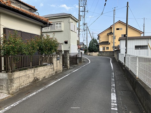 接道並びに本物件