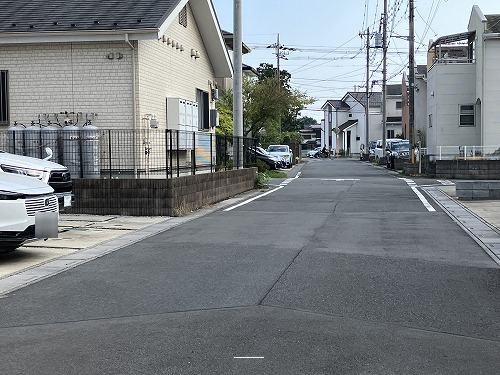 接道並びに本物件