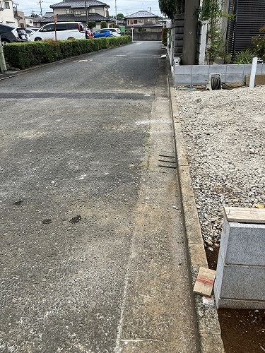 接道並びに本物件