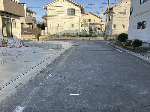 接道並びに本物件