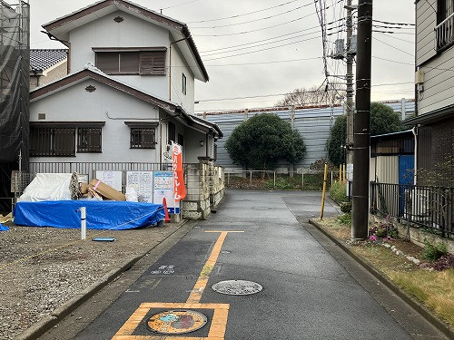 接道並びに本物件