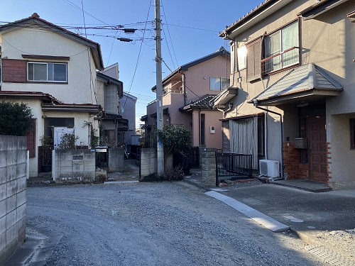 接道並びに本物件