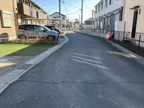 接道並びに本物件