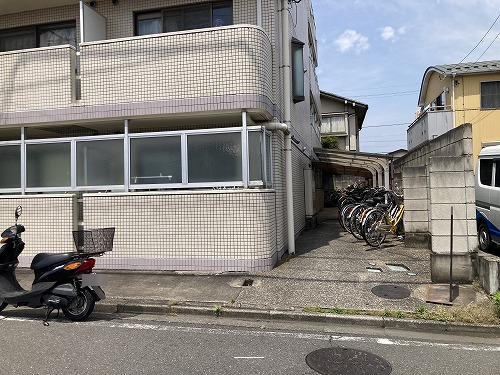マンション駐輪場