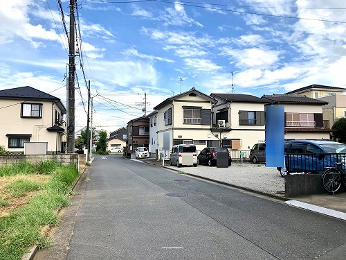 前面道路含む現地写真