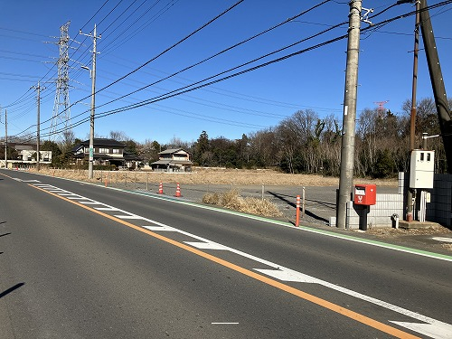 前面道路含む現地写真