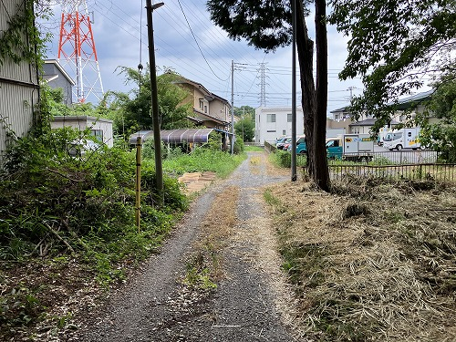 前面道路含む現地写真