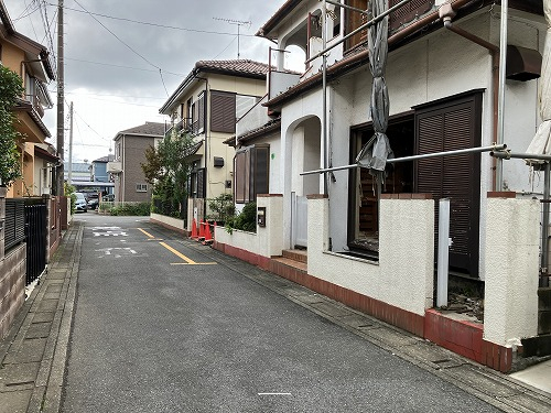 前面道路含む現地写真