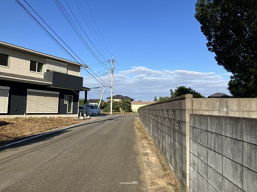 前面道路含む現地写真