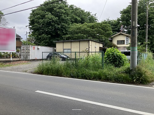 前面道路含む現地写真