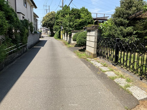 前面道路含む現地写真
