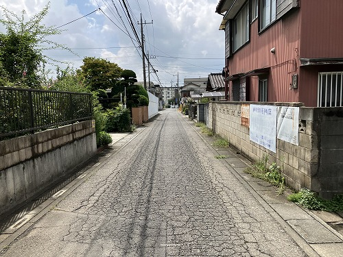 前面道路含む現地写真
