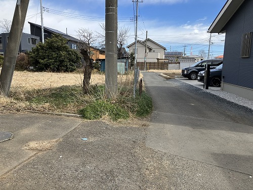 前面道路含む現地写真