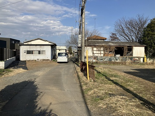 前面道路含む現地写真