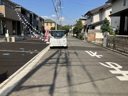 接道並びに本物件