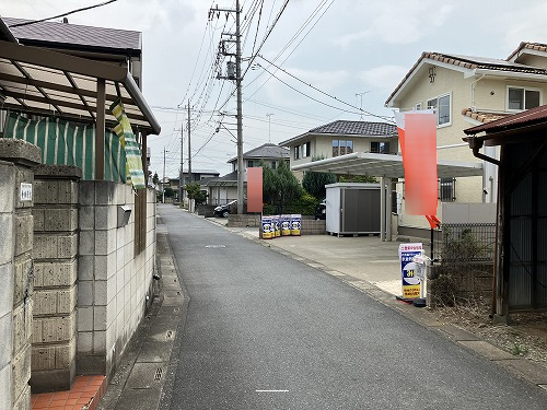 接道並びに本物件