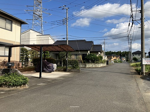 接道並びに本物件