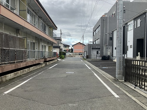 接道並びに本物件