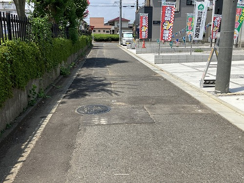 接道並びに本物件