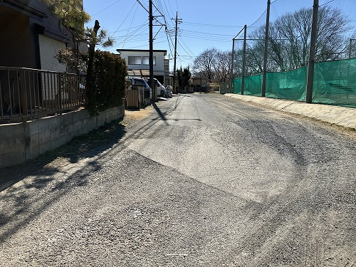 接道並びに本物件