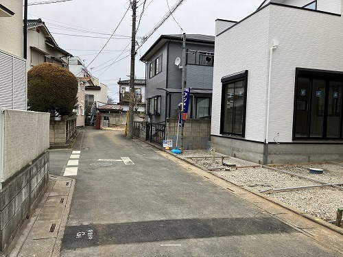 接道並びに本物件