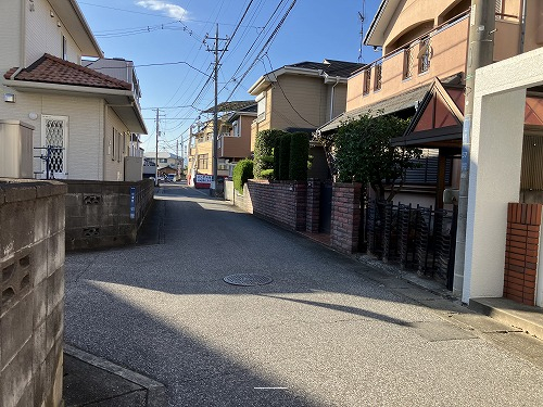 接道並びに本物件