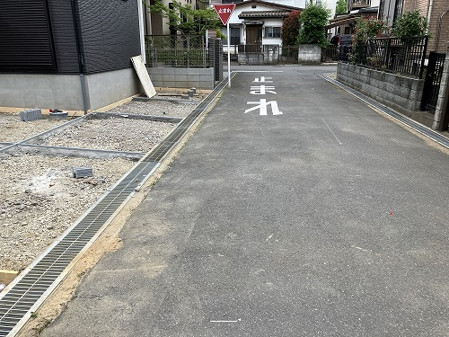 接道並びに本物件