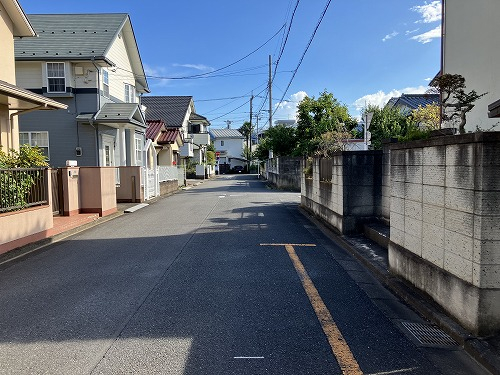 接道並びに本物件