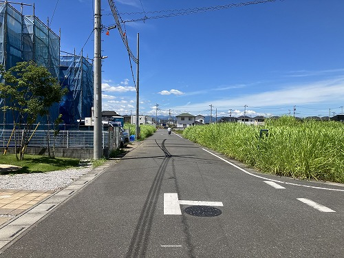 前面道路