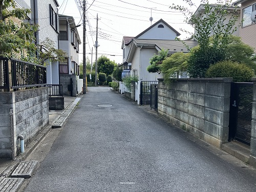 接道並びに本物件