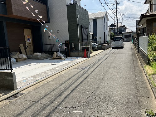 接道並びに本物件