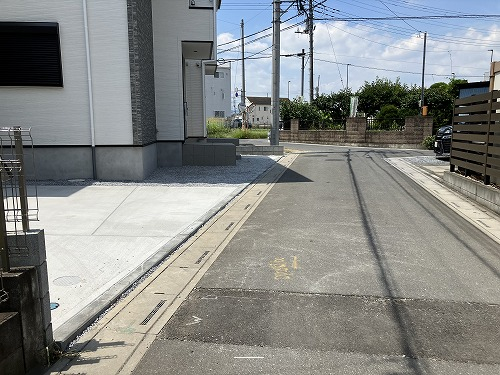 接道並びに本物件