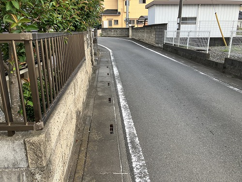 接道並びに本物件