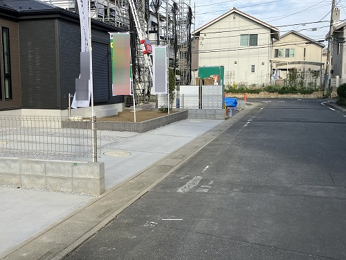 接道並びに本物件