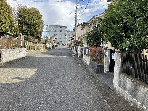 接道並びに本物件