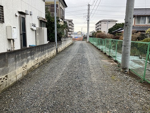 接道並びに本物件