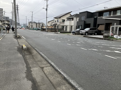 接道並びに本物件