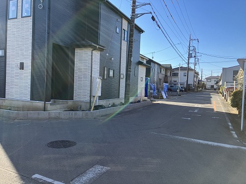 接道並びに本物件