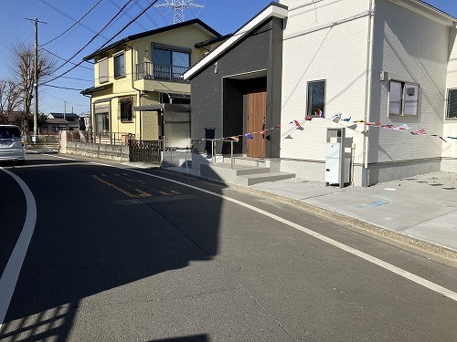 接道並びに本物件