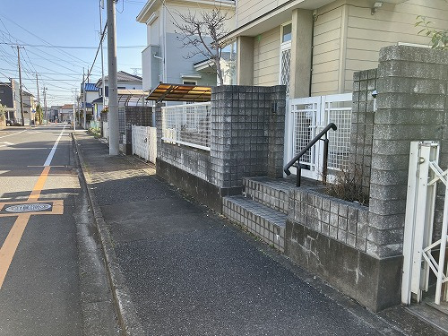 接道並びに本物件