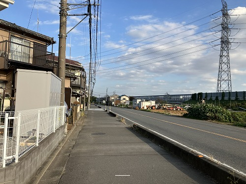 前面道路含む現地写真