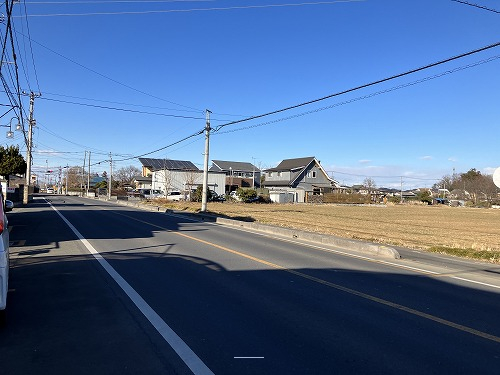 前面道路含む現地写真