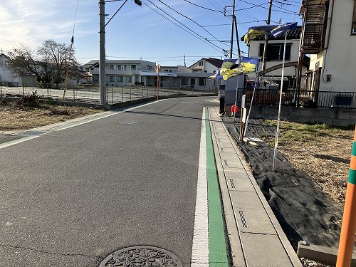 前面道路含む現地写真