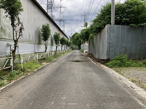 前面道路含む現地写真