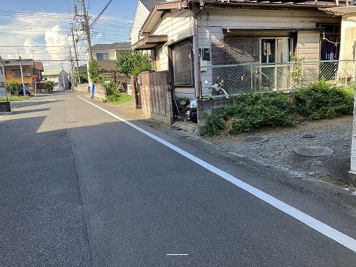 前面道路含む現地写真
