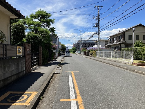 前面道路含む現地写真